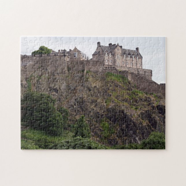 edinburgh castle rock jigsaw puzzle (Horizontal)