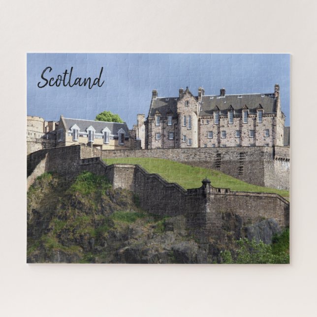 edinburgh castle scotland jigsaw puzzle (Horizontal)