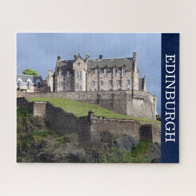 edinburgh castle scotland jigsaw puzzle (Horizontal)