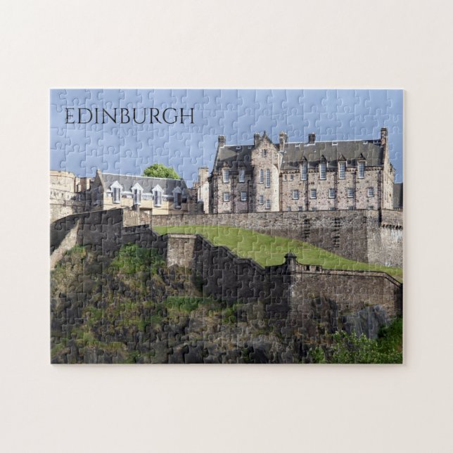 edinburgh castle scotland jigsaw puzzle (Horizontal)