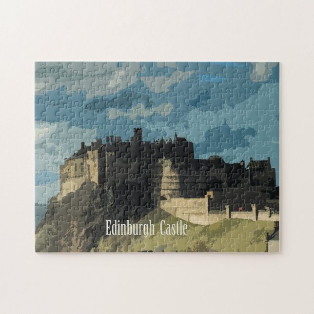 Edinburgh Castle, Scotland Jigsaw Puzzle (Horizontal)