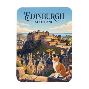 Edinburgh Castle Scotland Magnet