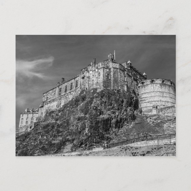 Edinburgh Castle, Scotland Postcard (Front)