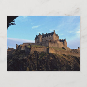 Edinburgh Castle, Scotland Postcard