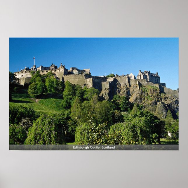 Edinburgh Castle, Scotland Poster (Front)