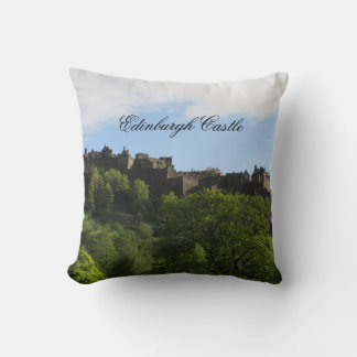 Edinburgh Castle Throw Pillow Scotland Souvenir