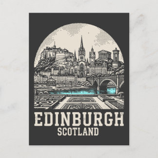 Edinburgh City Scotland Postcard