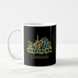 Edinburgh City Scotland Uk For Coffee Mug