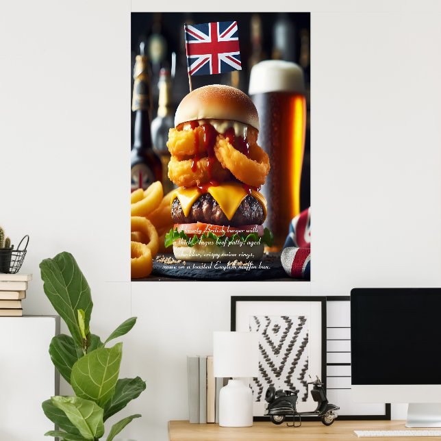 Edinburgh Eats: Pub Grub Glory 24x36 Poster (Home Office)