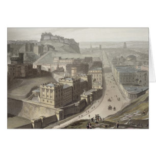 Edinburgh, from Calton Hill, from 'A Voyage Around