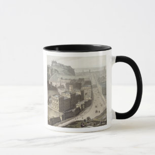 Edinburgh, from Calton Hill, from 'A Voyage Around Mug