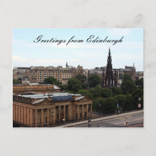 edinburgh gallery postcard