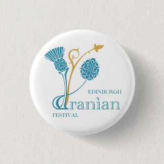Edinburgh Iranian Festival Badge - Logo White