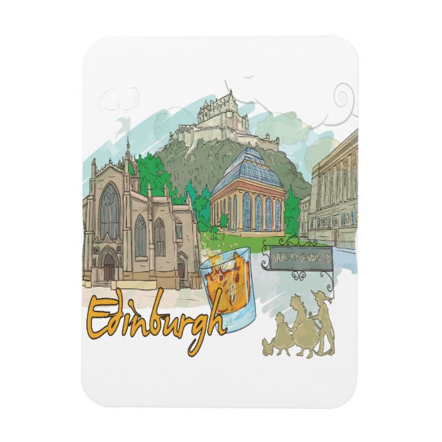 Edinburgh Magnet (Vertical)
