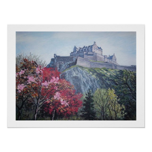 Edinburgh, May. Scotland. By Pola.B.Alex Poster (Front)