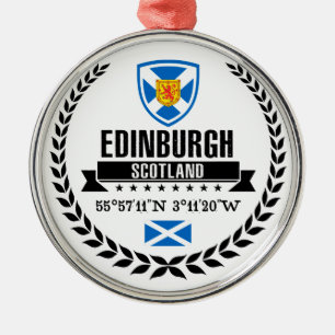 Edinburgh Metal Tree Decoration