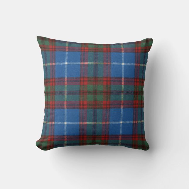 Edinburgh Original Scottish Tartan Cushion (Front)