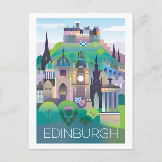 Edinburgh Postcard (Front)