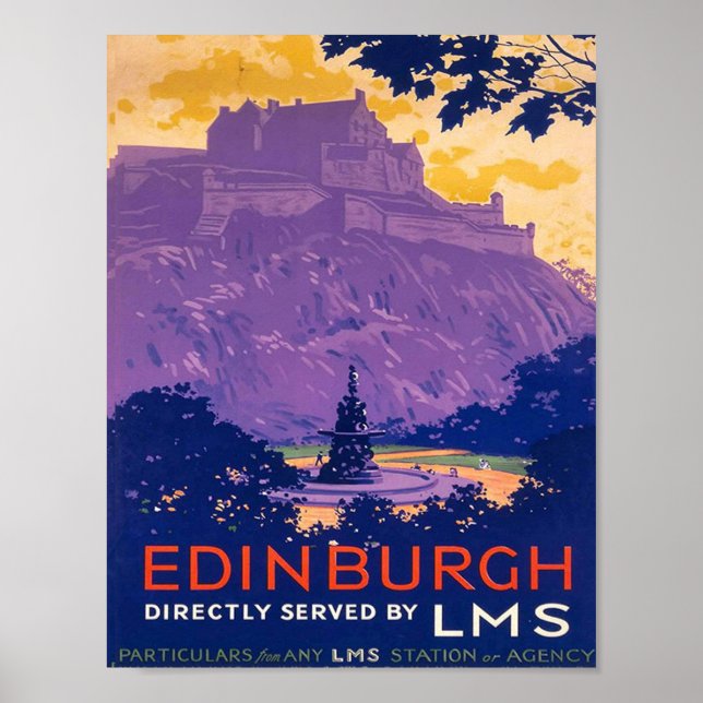 EDINBURGH POSTER (Front)