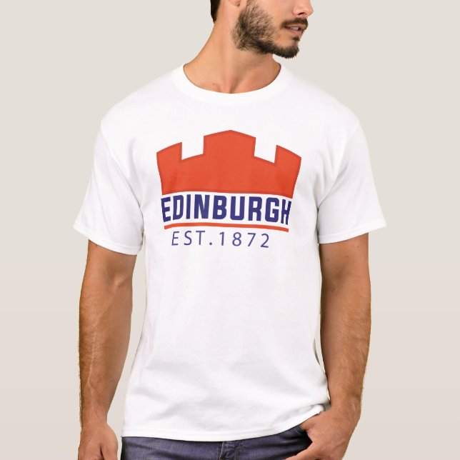EDINBURGH RUGBY -TEAM  T-Shirt (Front)