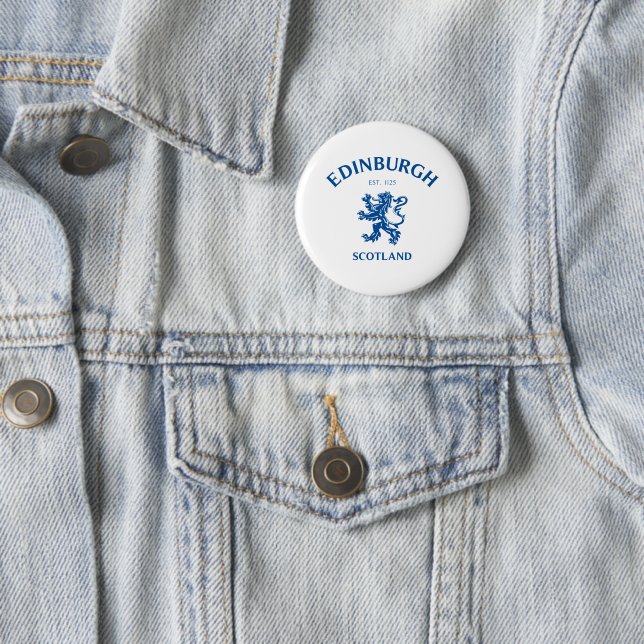 EDINBURGH Scotland 6 Cm Round Badge (In Situ)