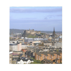 Edinburgh, Scotland. A view overlooking central Notepad