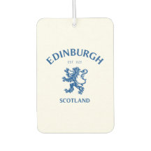 EDINBURGH Scotland Car Air Freshener