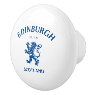 EDINBURGH Scotland Ceramic Knob