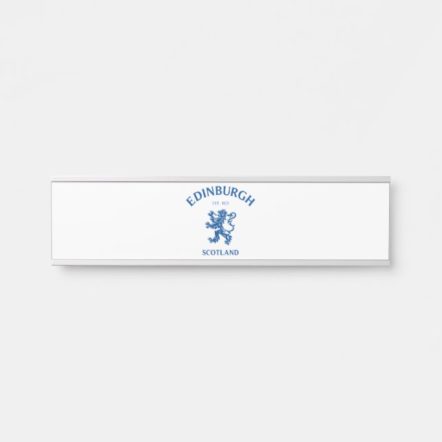 EDINBURGH Scotland Door Sign (Front)