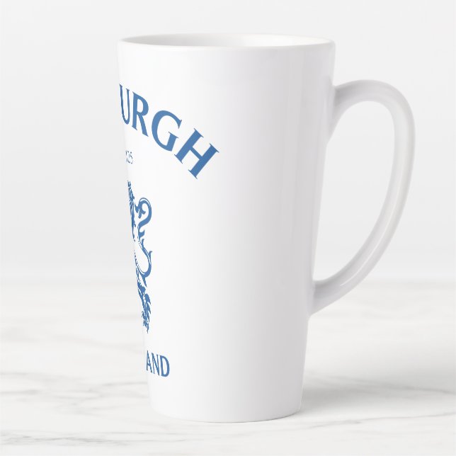 EDINBURGH Scotland Latte Mug (Right)