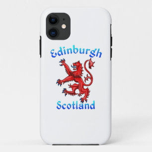 Edinburgh Scotland Lion Rampant Scottish Flag iPhone 11 Case