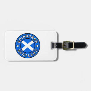 Edinburgh Scotland Luggage Tag