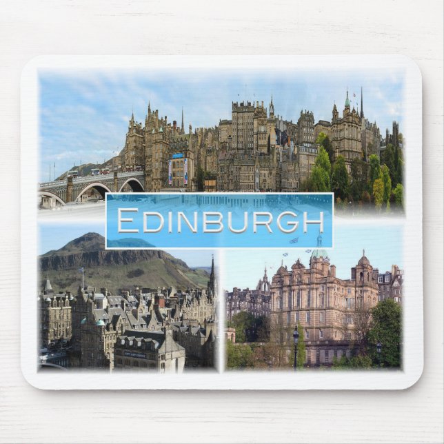 Edinburgh Scotland Mouse Pad (Front)