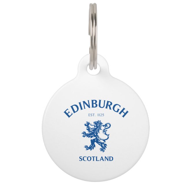 EDINBURGH Scotland Pet Tag (Front)
