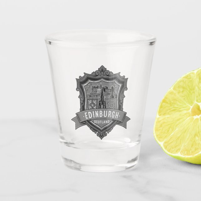 Edinburgh Scotland  Shot Glass (Front)