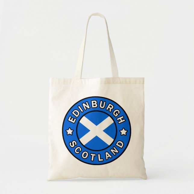 Edinburgh Scotland Tote Bag (Front)