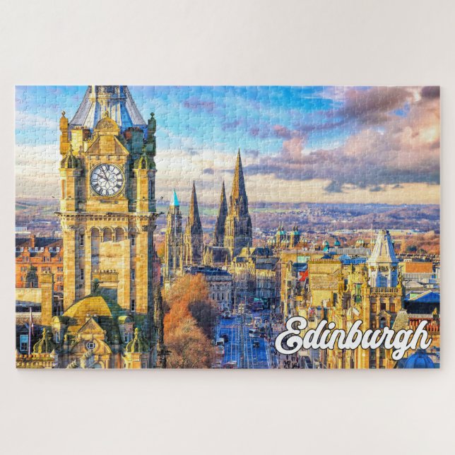 Edinburgh, Scotland, United Kingdom Jigsaw Puzzle (Horizontal)