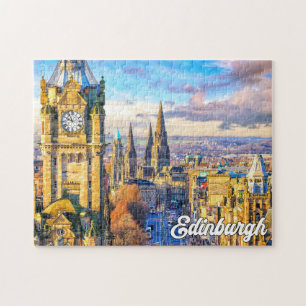 Edinburgh, Scotland, United Kingdom Jigsaw Puzzle