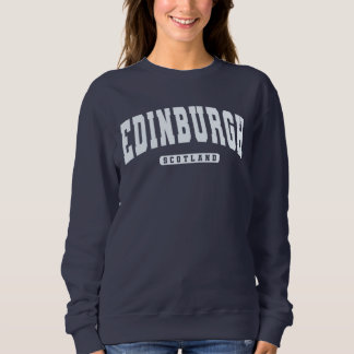 Edinburgh Scotland Varsity College Style Sweatshir Sweatshirt
