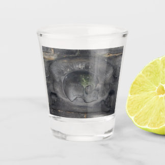 Edinburgh Skull and crossbones Shot Glass
