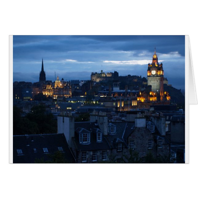 Edinburgh Skyline (Front Horizontal)
