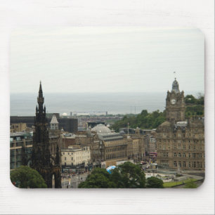 Edinburgh Skyline 001 Mouse Pad