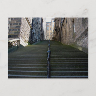 Edinburgh Stairs postcard