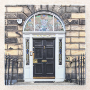 Edinburgh Trout Anglers' Club Door Glass Coaster
