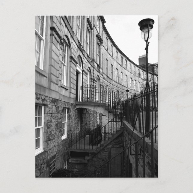 Edinburgh's New Town Postcard (Front)