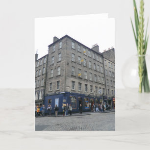 Edinburgh's The World's End Tavern Card