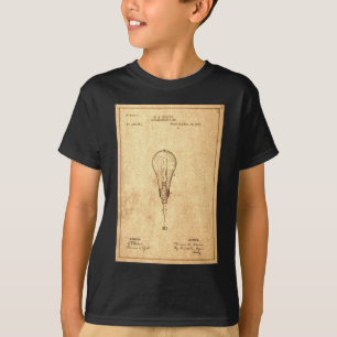 Edison Bulb Patent T-Shirt