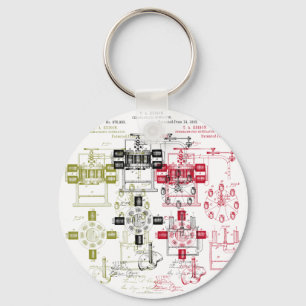 Edison generator key ring