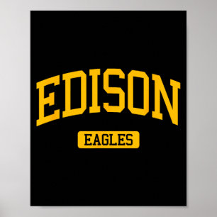 Edison High School Hs Edison Nj Varsity Srts Poster