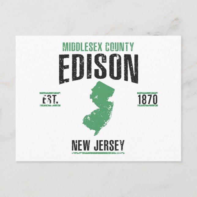 Edison Postcard (Front)